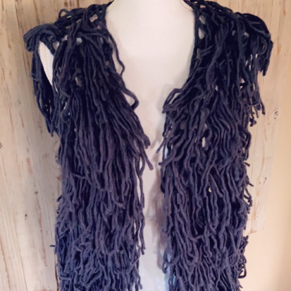 NWT Shaggy Blue Vest by Joe Boxer XL